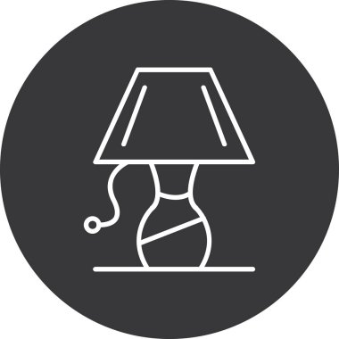 Lamba simgesinin vektör illüstrasyonu