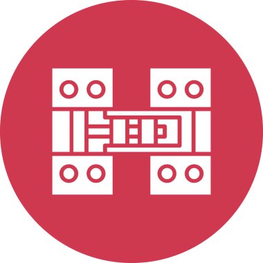 Modern b 'nin vektör illüstrasyonu simge müziğinden yoksun