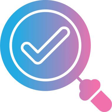 işaret simgesini işaretle, vektör basit tasarımı