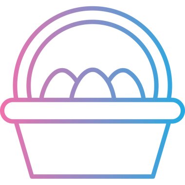 kek ikonu vektör illüstrasyonu