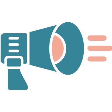 hoparlör simgesi. vektör çizim