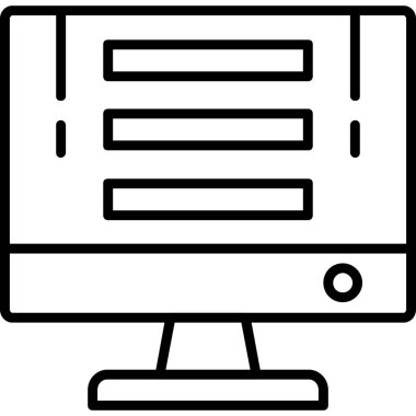 tarayıcı bilgisayar izleyici simgesi