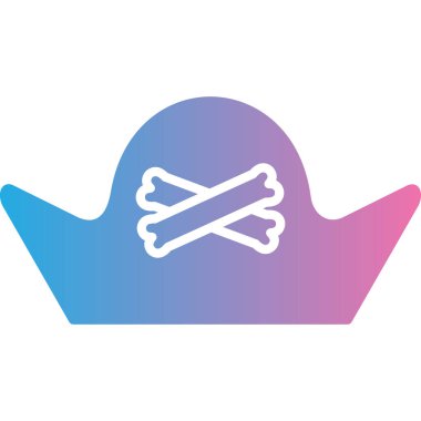 Çapraz kemik dizaynlı izole kafatası