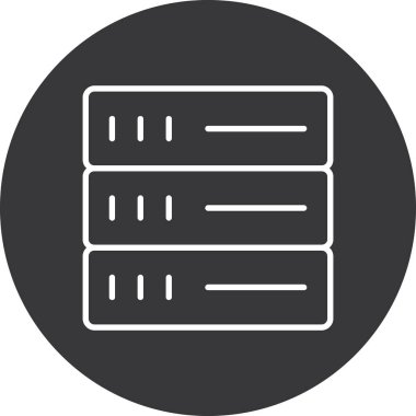 veritabanı simgesi çizimi