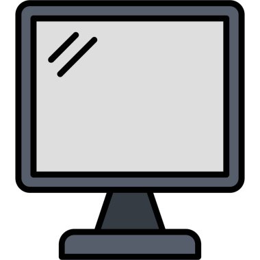 Bilgisayar monitörü. Basit tasarım