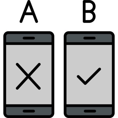 İşaretleme simgesini kontrol et. vektör illüstrasyonu.