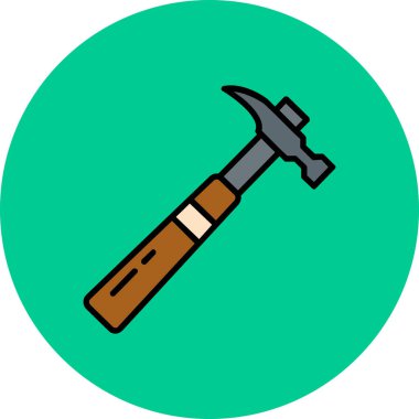 Balta. Web simgesi basit illüstrasyon