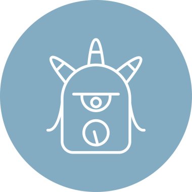 Modern simgenin vektör illüstrasyonu