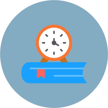 vektör çizim çalar saat