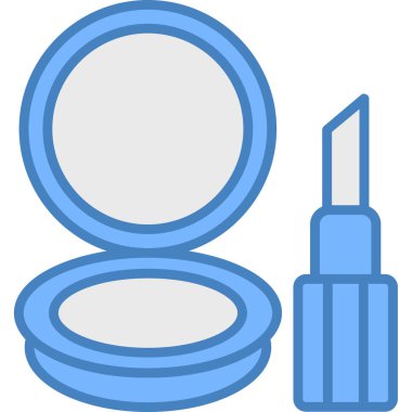 Ayna. Web simgesi basit illüstrasyon