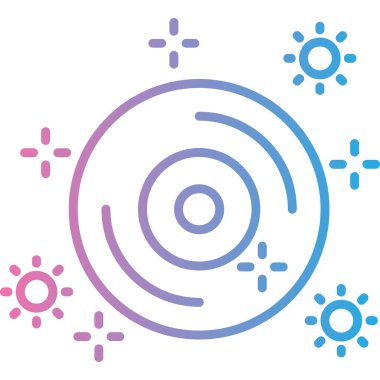 seo modern simgesinin vektör illüstrasyonu