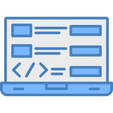 Web simgesi vektör illüstrasyonu