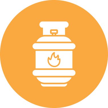 Ateş simgesinin vektör illüstrasyonu