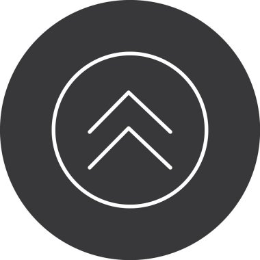 ok simgesi, vektör illüstrasyonu