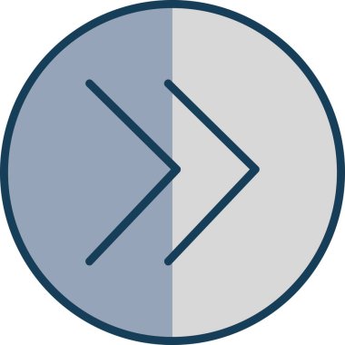 Ok. Web simgesi basit illüstrasyon