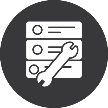 Web simgesi vektör illüstrasyonu