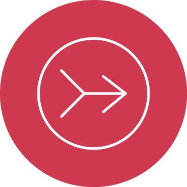 ok simgesinin vektör illüstrasyonu