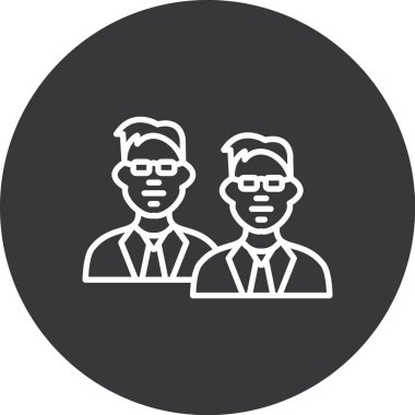 iş simgesi vektör illüstrasyonu