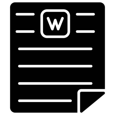 Web simgesi, basit vektör illüstrasyonu