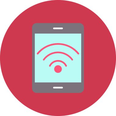 wifi simgesi vektör illüstrasyonu