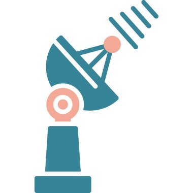 Radyo. Web simgesi basit illüstrasyon