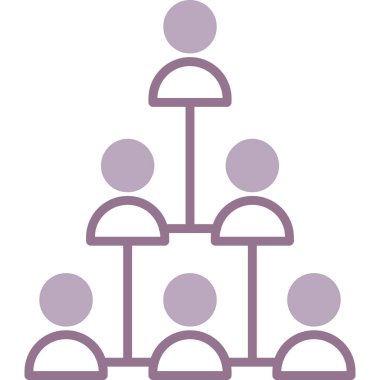 İnsanlar ikonu. Web illüstrasyonu