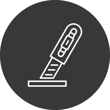 kalem simgesinin vektör illüstrasyonu