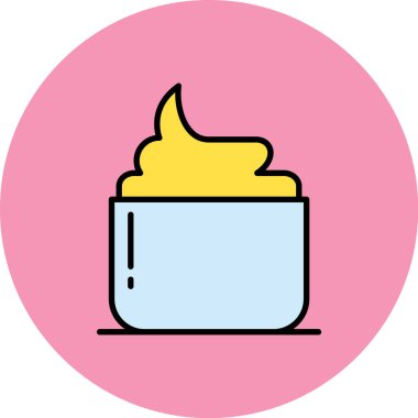 Mum. Web simgesi basit illüstrasyon