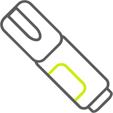 Test tüpü. Basit tasarım. vektör simgesi