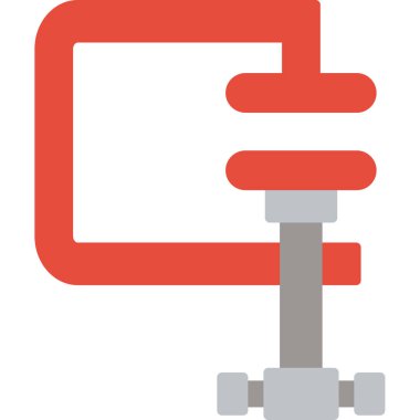 Asansör düz vektör simgesi