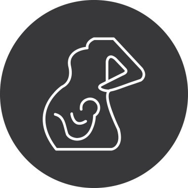 Kadın vektör illüstrasyonu