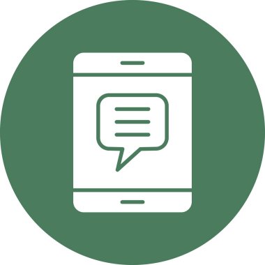 Vektör iletisi Simgesi illüstrasyonu