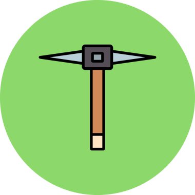 Axe simgesi, vektör illüstrasyonu