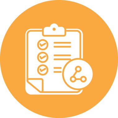 İş simgesinin vektör illüstrasyonu