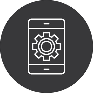 seo modern simgesinin vektör illüstrasyonu