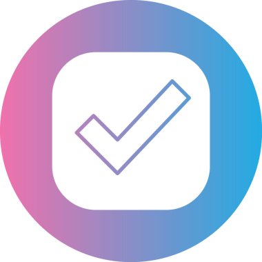 işaretleme vektör simgesini kontrol et