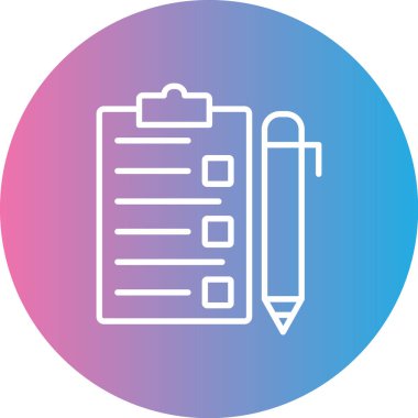 Belge. Web simgesi basit illüstrasyon