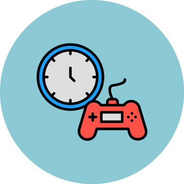 Modern simgenin vektör illüstrasyonu