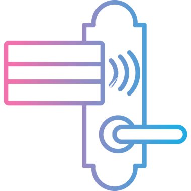 Modern simgenin vektör illüstrasyonu