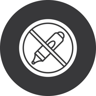 Modern oto tamir simgesinin vektör illüstrasyonu