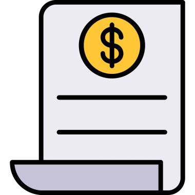 Dolar simgesi, vektör illüstrasyonu