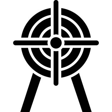 Radar simgesi, basit vektör çizimi