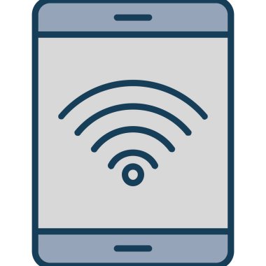 telefon vektör simgesi, modern biçim