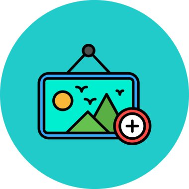 Beyaz arkaplanda izole edilmiş konum pin simgesi ile ana hat haritası işaretleyicisi dolduruldu. konum belirleyici simgesi. vektör