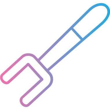 Tek bir simgenin vektör illüstrasyonu