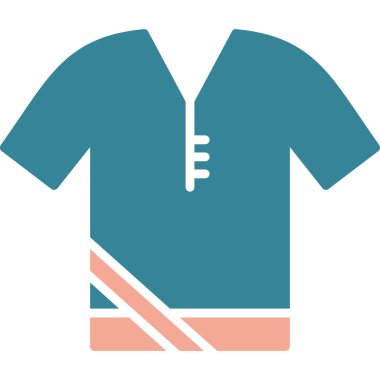 Gömlek. Web simgesi basit illüstrasyon