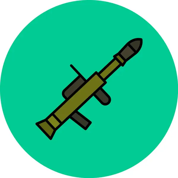 silah vektör illüstrasyonu, modern biçim