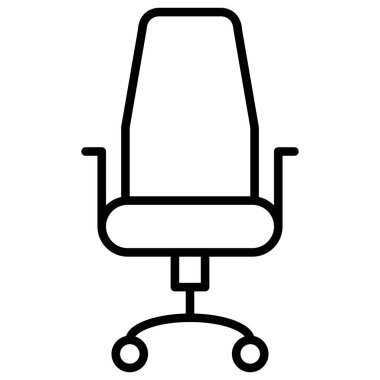 Sandalye masası simgesi, taslak biçimi