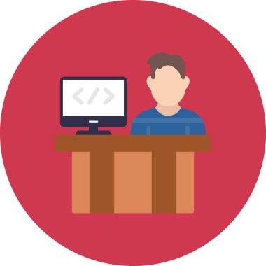 bilgisayar vektör simgesi, modern biçim