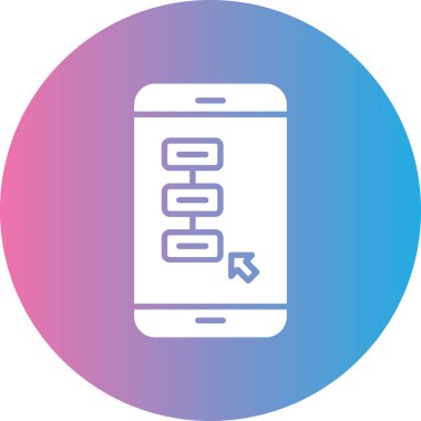 - Telefon. Web simgesi basit illüstrasyon